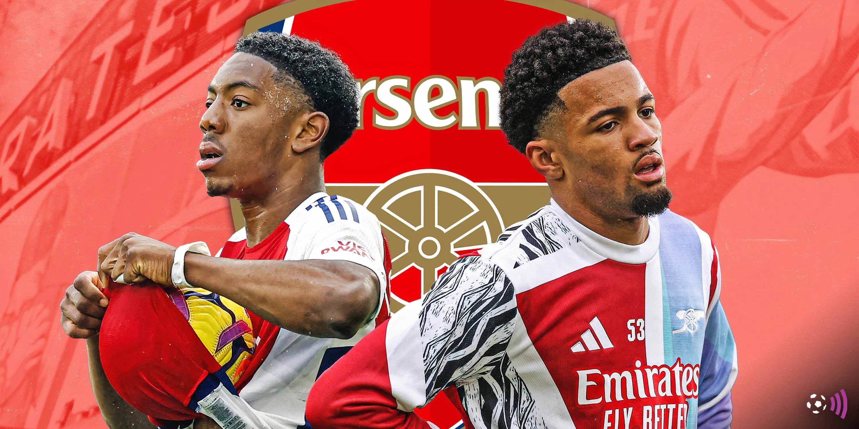Ethan Nwaneri và Myles Lewis-Skelly - hai tài năng trẻ sáng giá của học viện Arsenal
