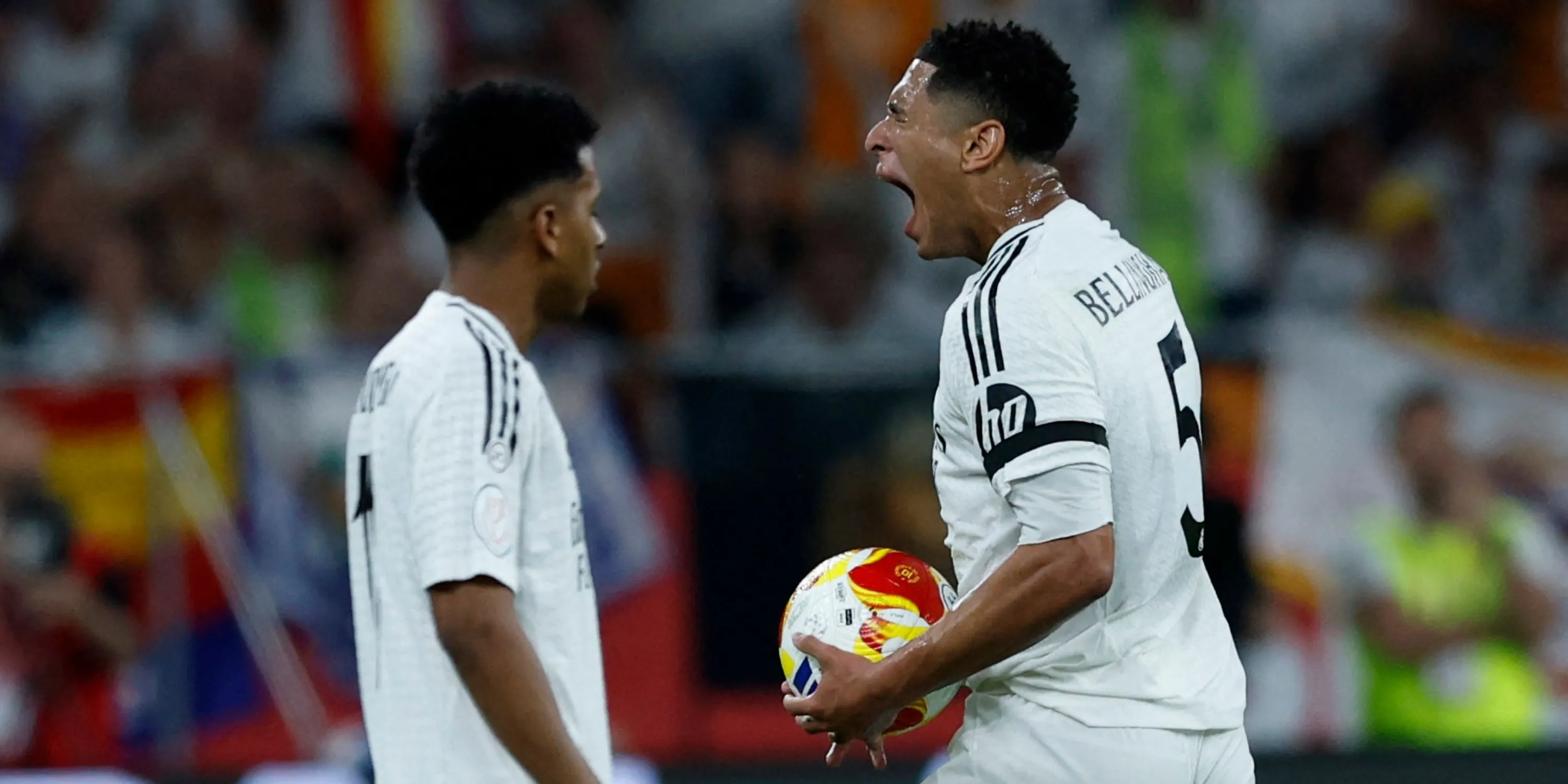 Jude Bellingham thi đấu năng nổ trong trận chung kết Copa del Rey giữa Real Madrid và Barcelona