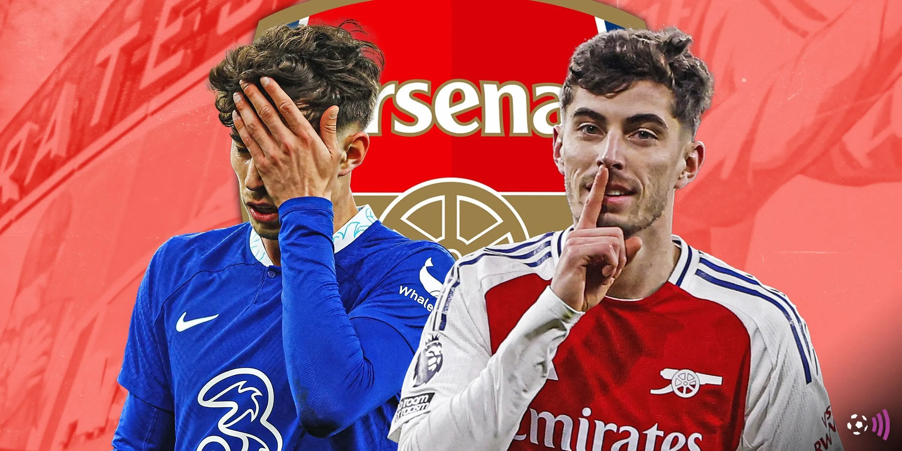 Kai Havertz ăn mừng bàn thắng trong màu áo Arsenal sau khi chuyển đến từ Chelsea