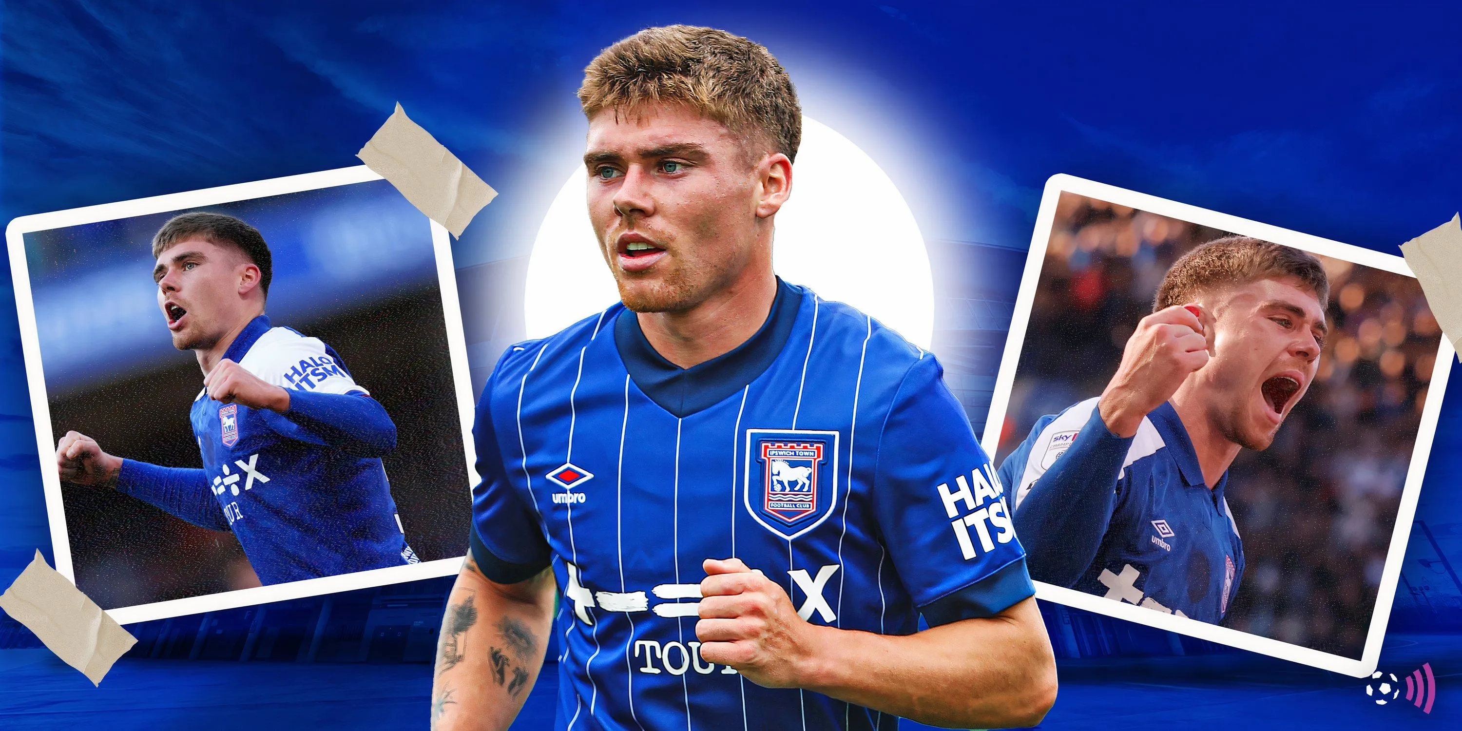 Leif Davis tỏa sáng trong màu áo Ipswich Town
