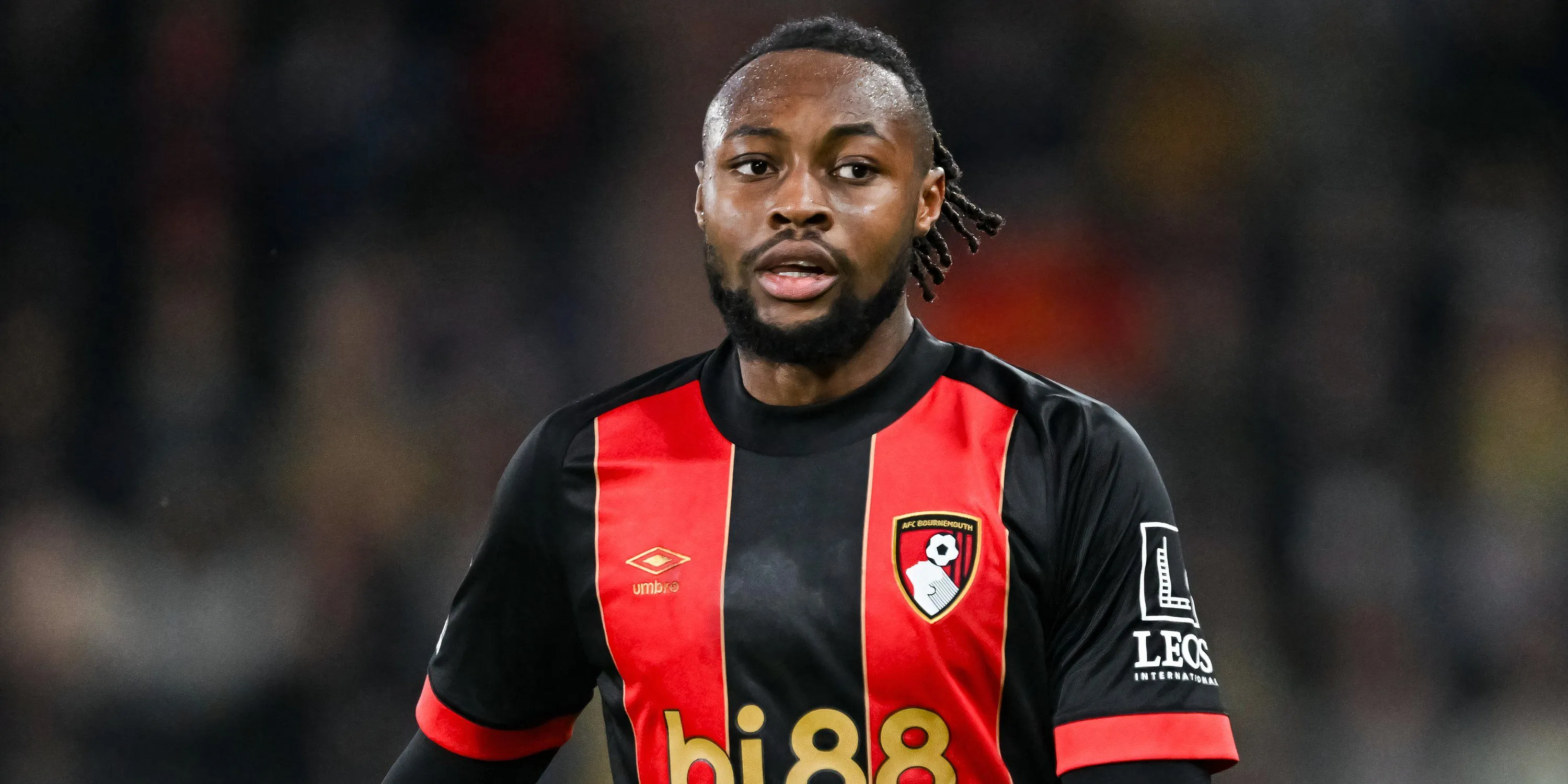 Antoine Semenyo thi đấu năng nổ cho Bournemouth tại Premier League