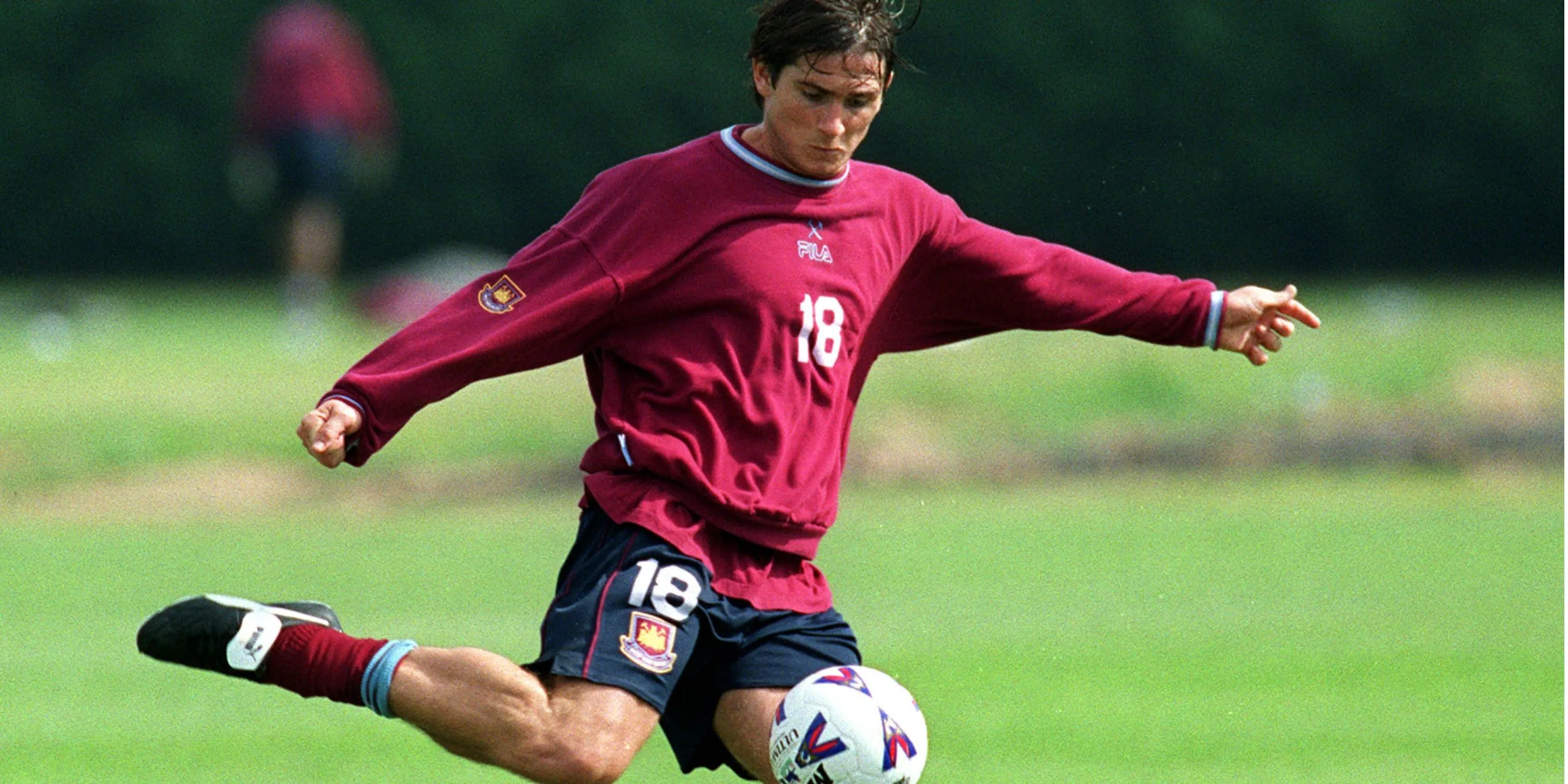 Frank Lampard Jr trong màu áo West Ham United