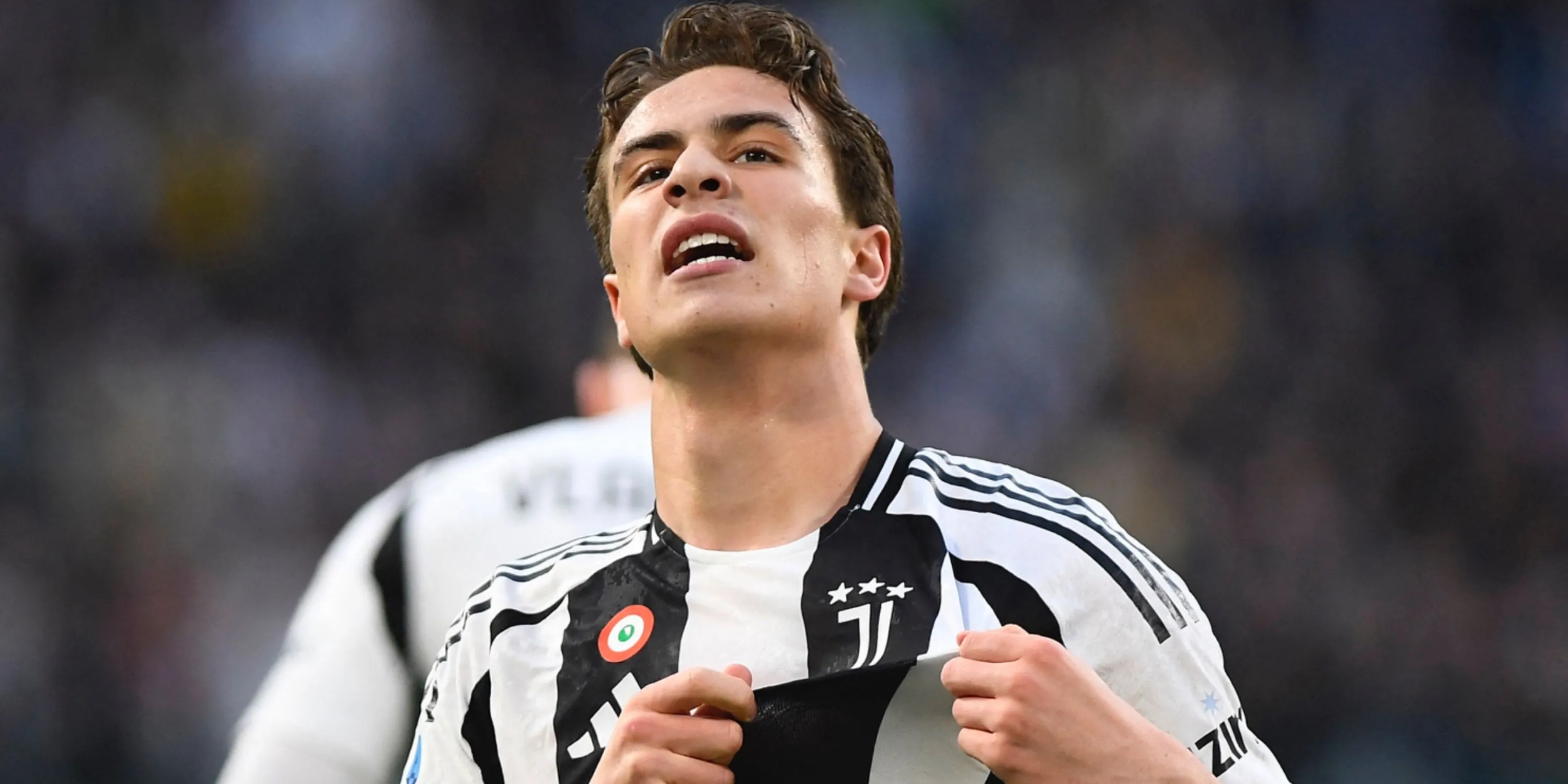Kenan Yildiz trong màu áo Juventus mùa giải Serie A
