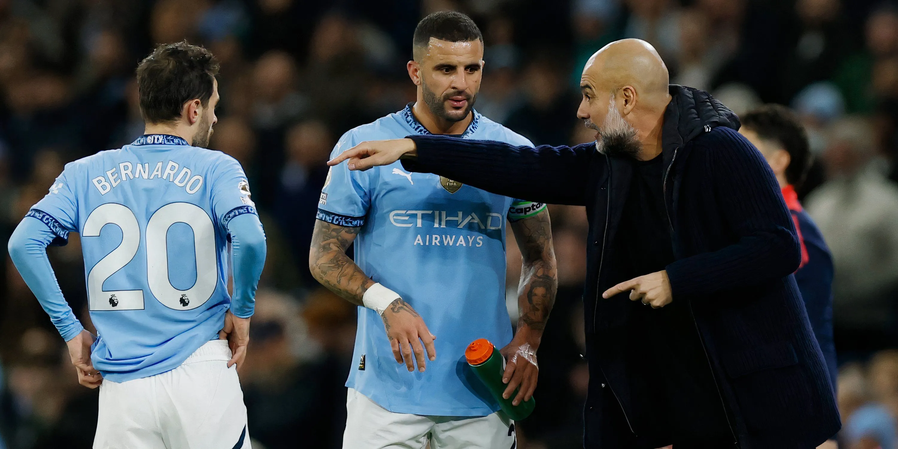Kyle Walker trong màu áo Man City với tương lai bất định tại Etihad