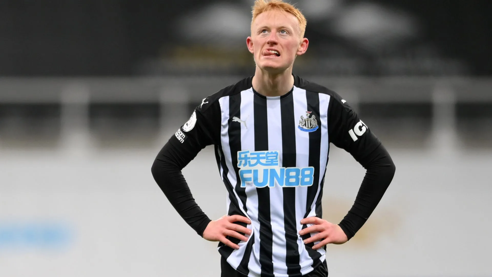 Sean Longstaff trong màu áo Newcastle United tại Premier League