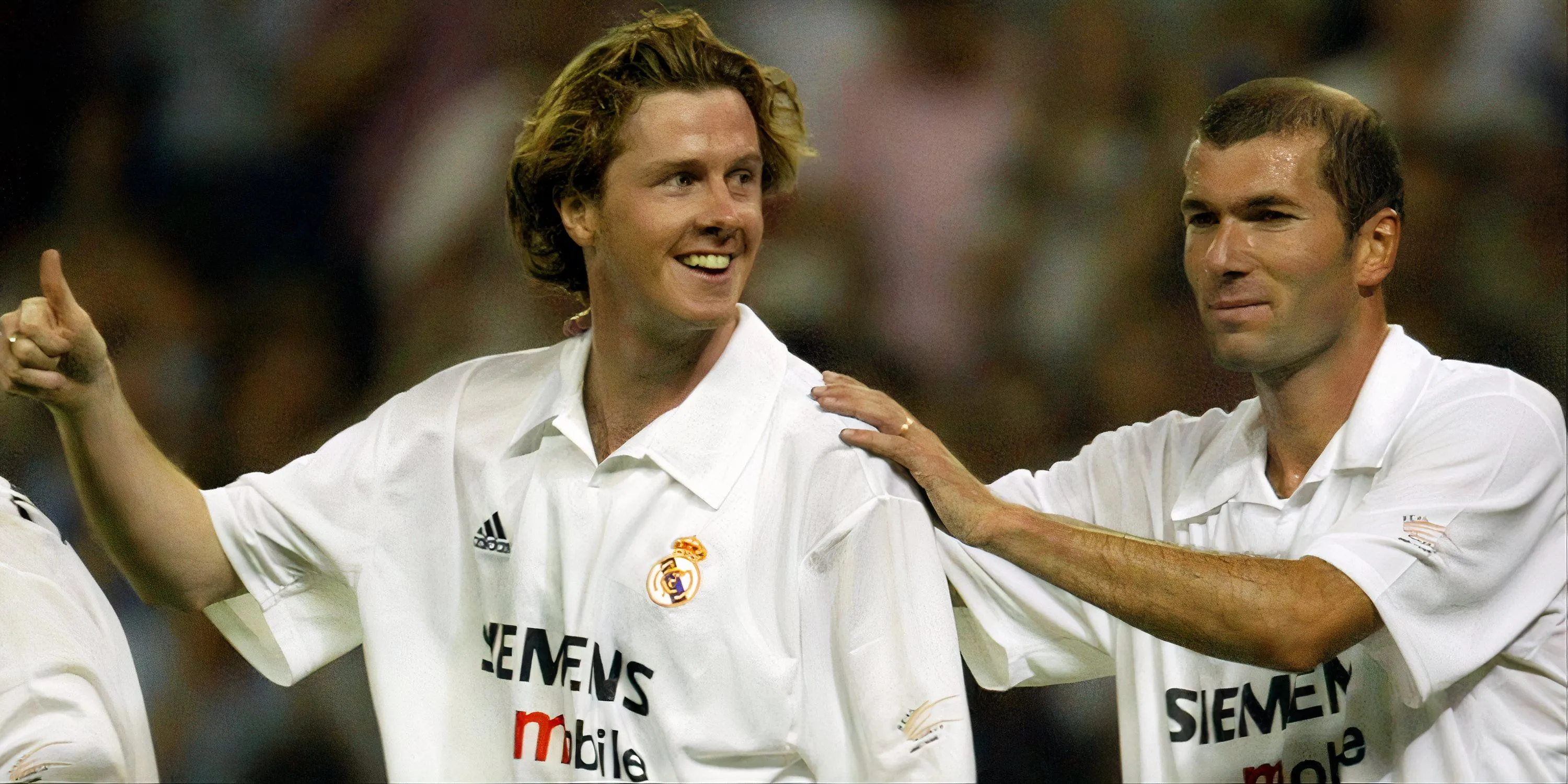 Steve McManaman cùng Zinedine Zidane tại Real Madrid