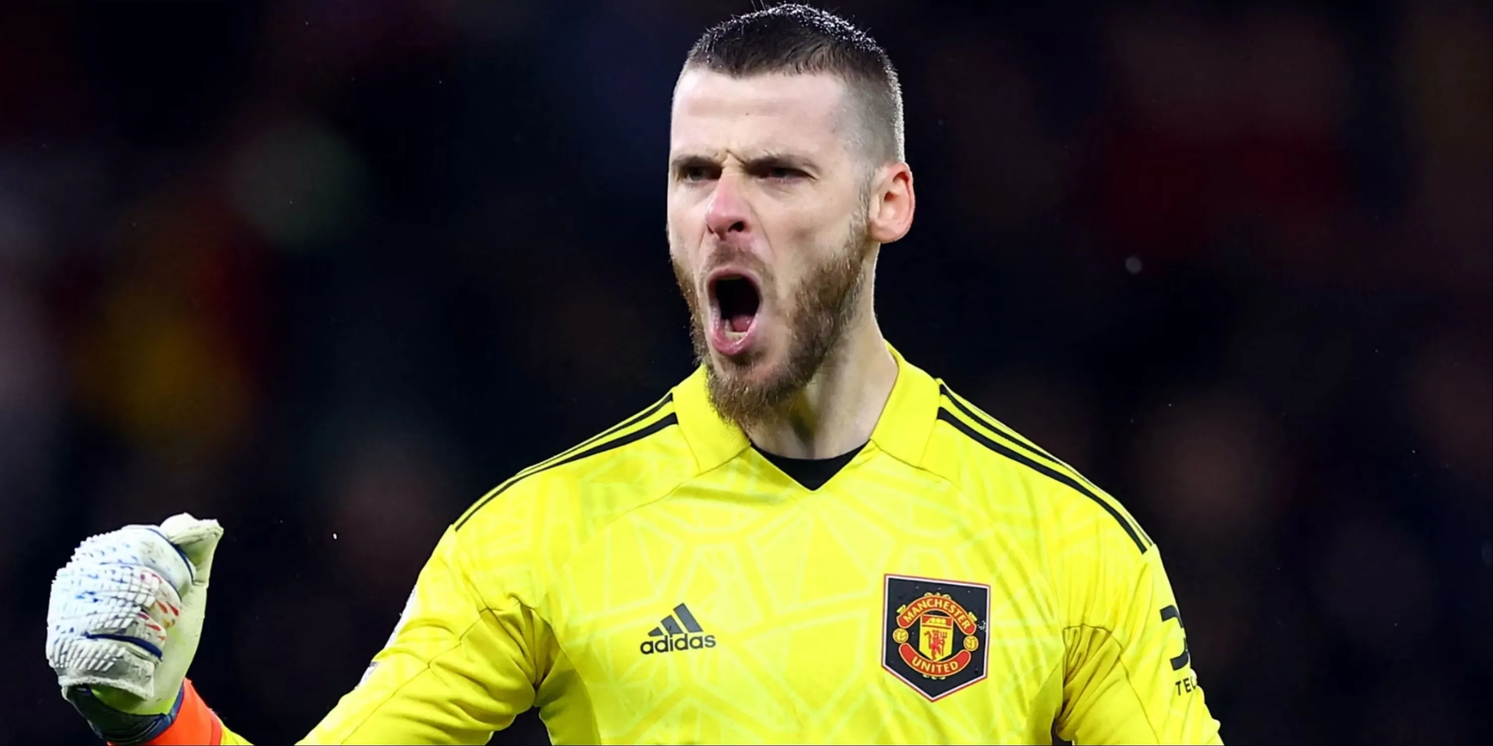 Thủ môn David de Gea thực hiện pha cứu thua xuất thần cho Manchester United