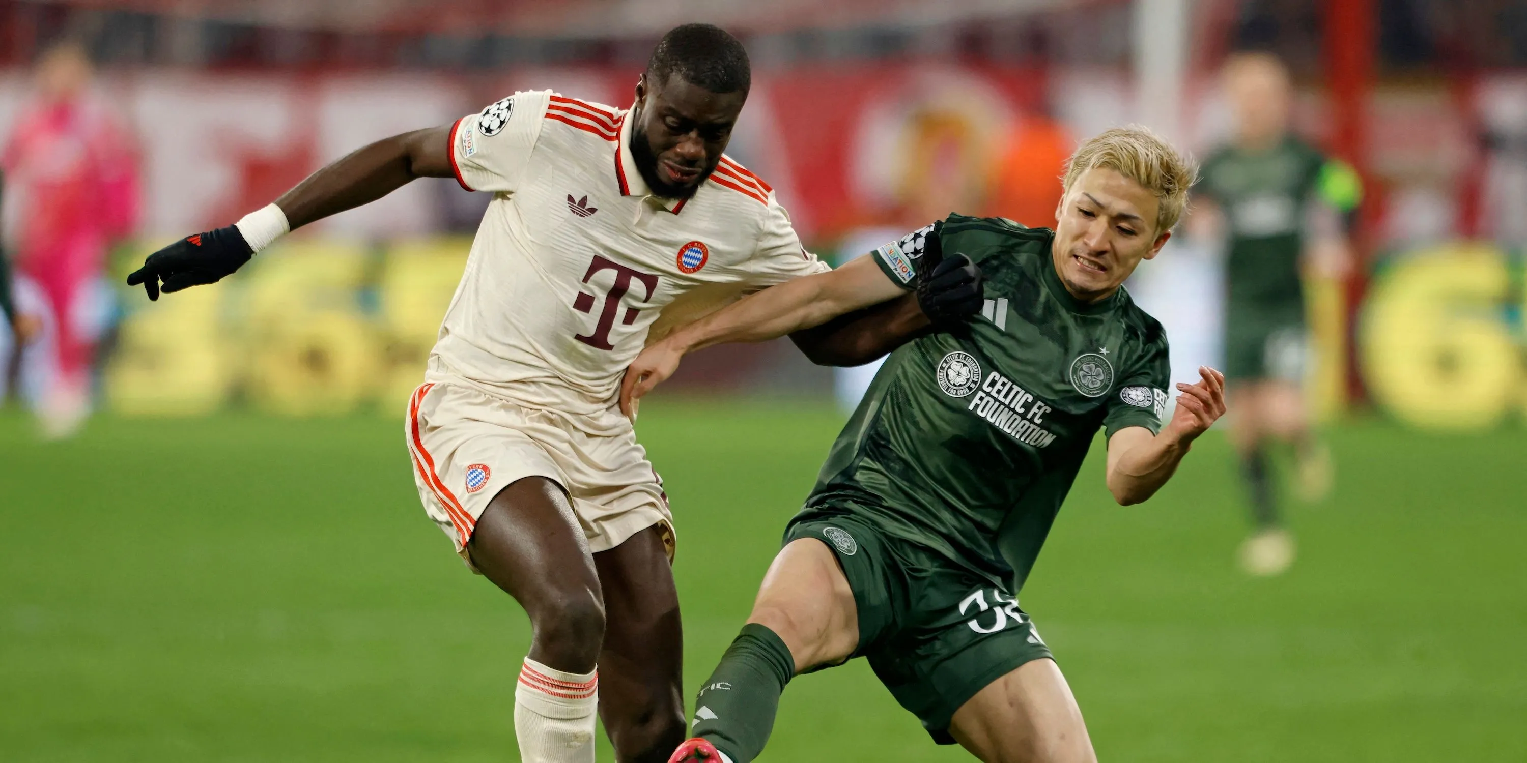 Daizen Maeda của Celtic trong trận đấu
