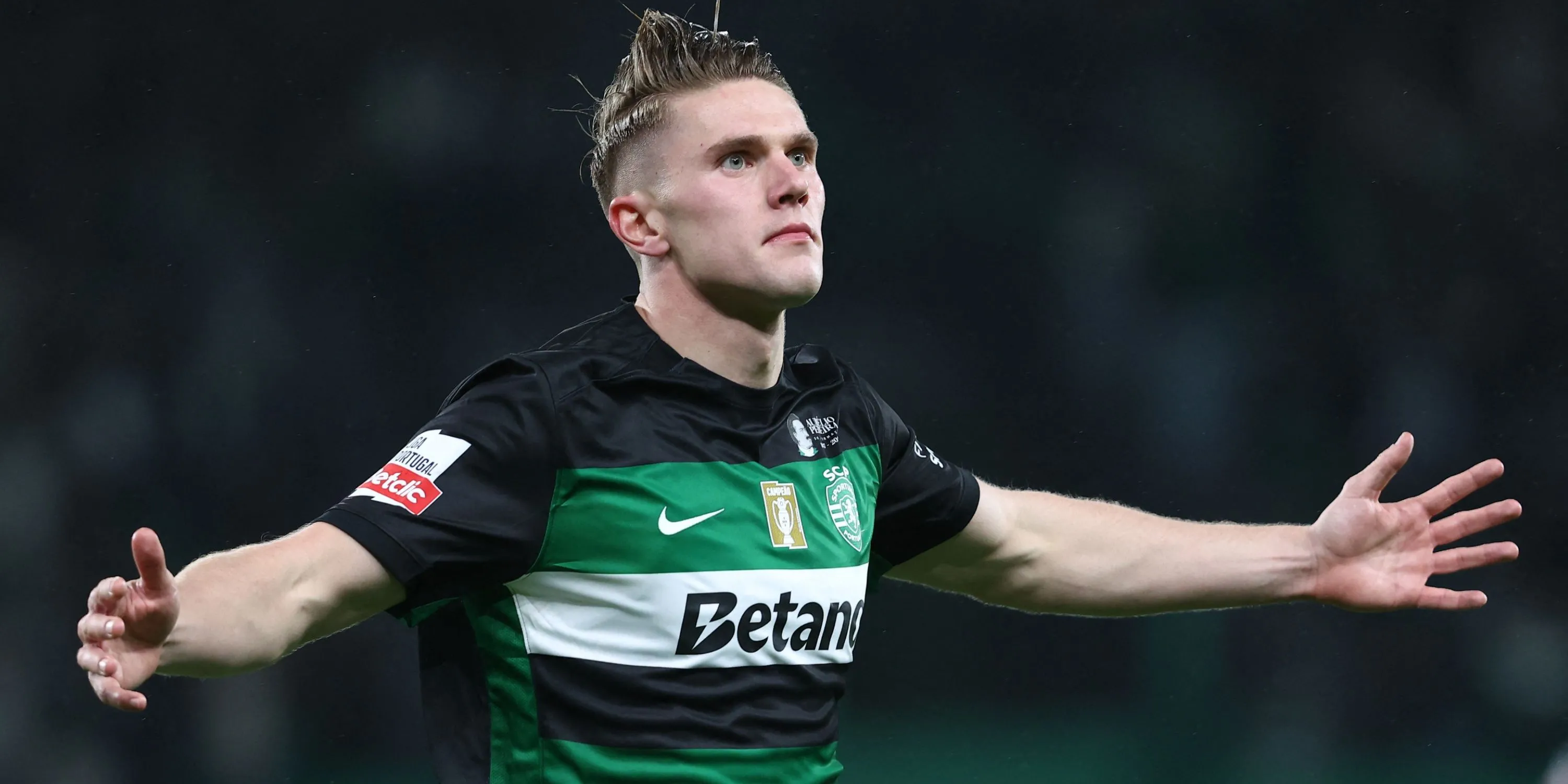 Tiền đạo Viktor Gyokeres của Sporting CP