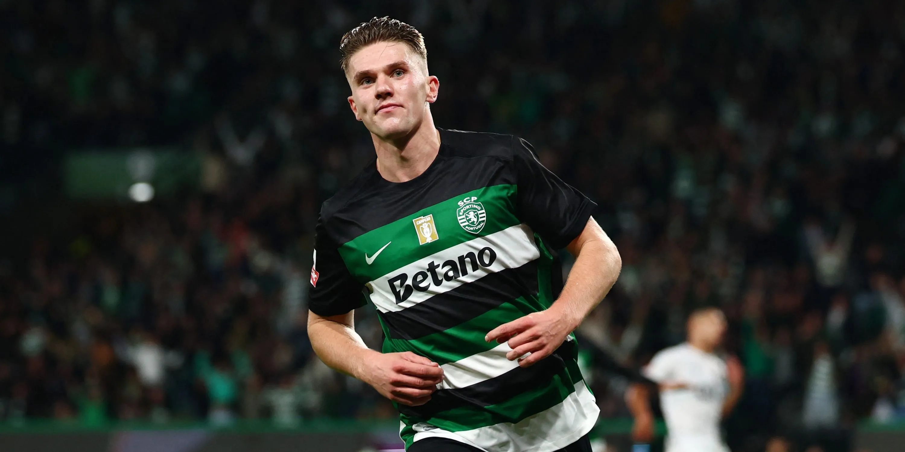 Tiền đạo Viktor Gyokeres thi đấu cho Sporting CP