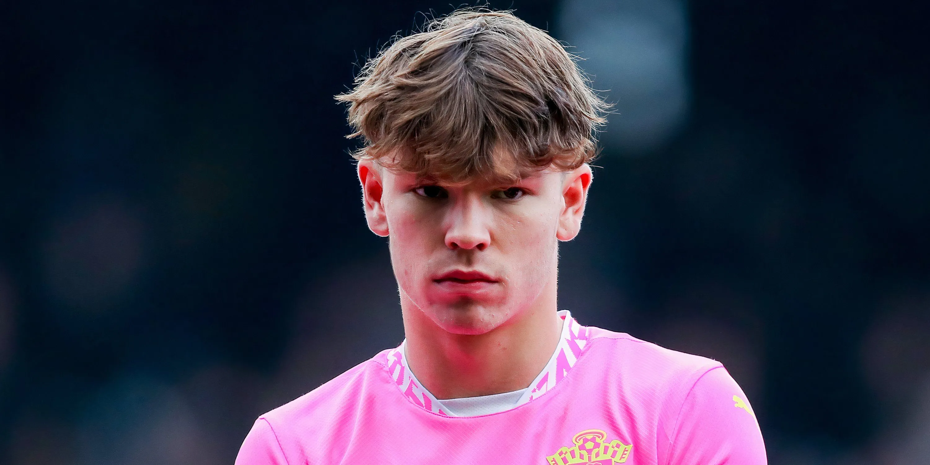Tyler Dibling thi đấu cho Southampton tại Premier League