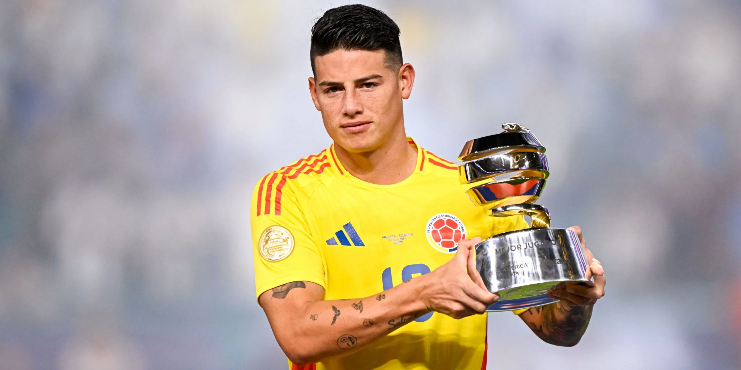 James Rodriguez, ngôi sao Colombia được mệnh danh là 'số 10' tài năng, sở hữu hơn 53 triệu fan trên Instagram.