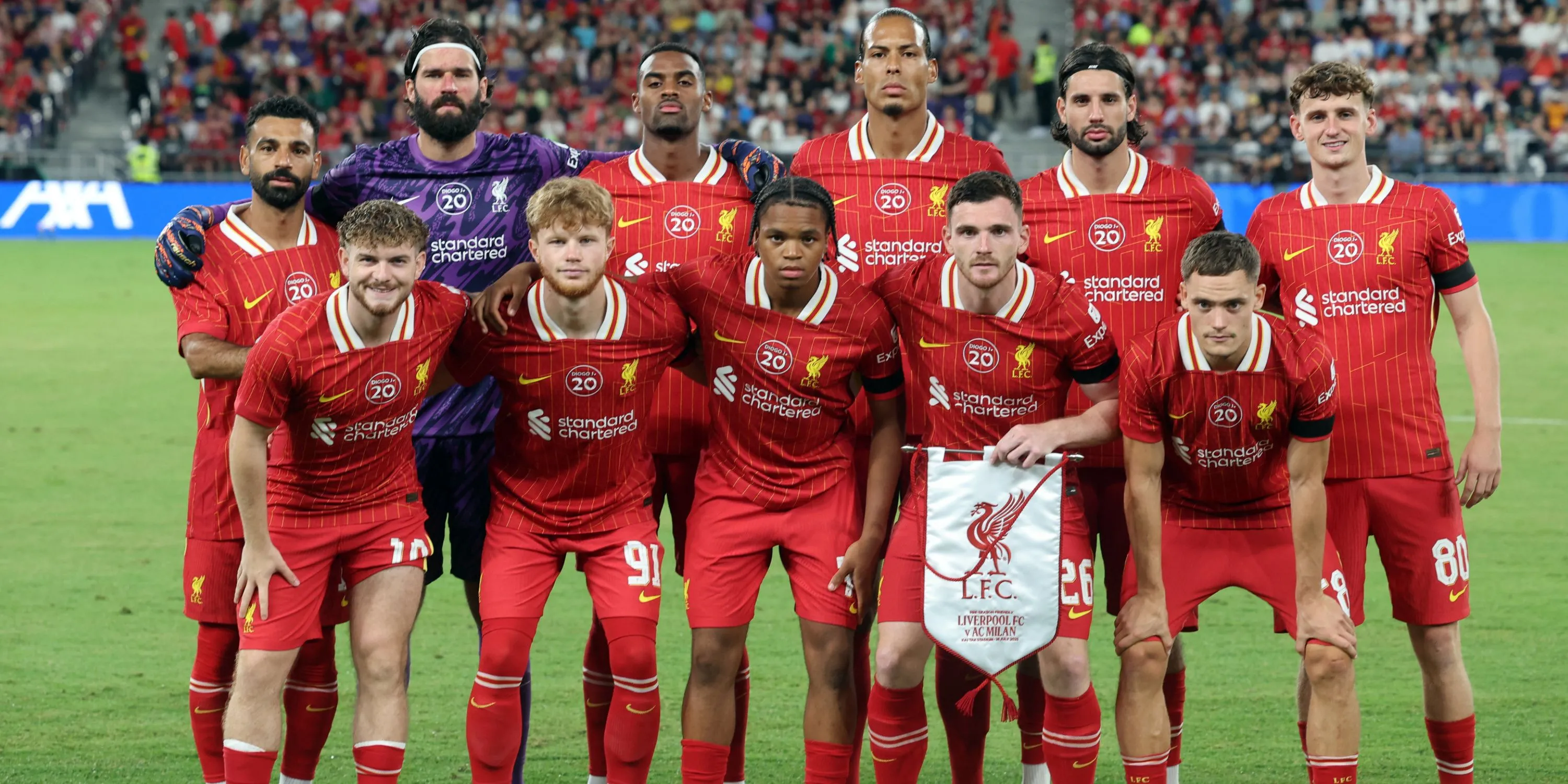 Các tân binh Liverpool cùng số áo mới mùa giải 2025/26