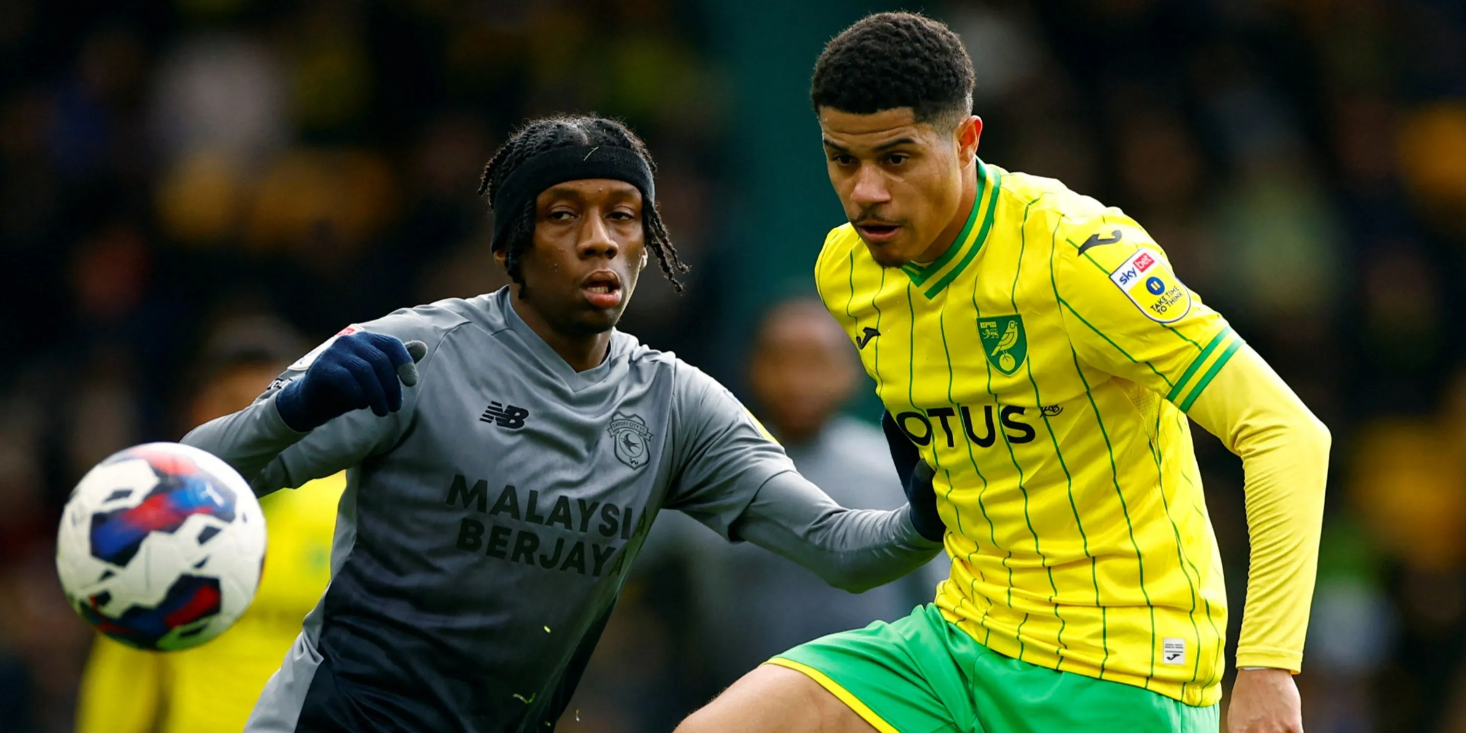 Gabriel Sara trong màu áo Norwich tại Championship dưới thời Wagner