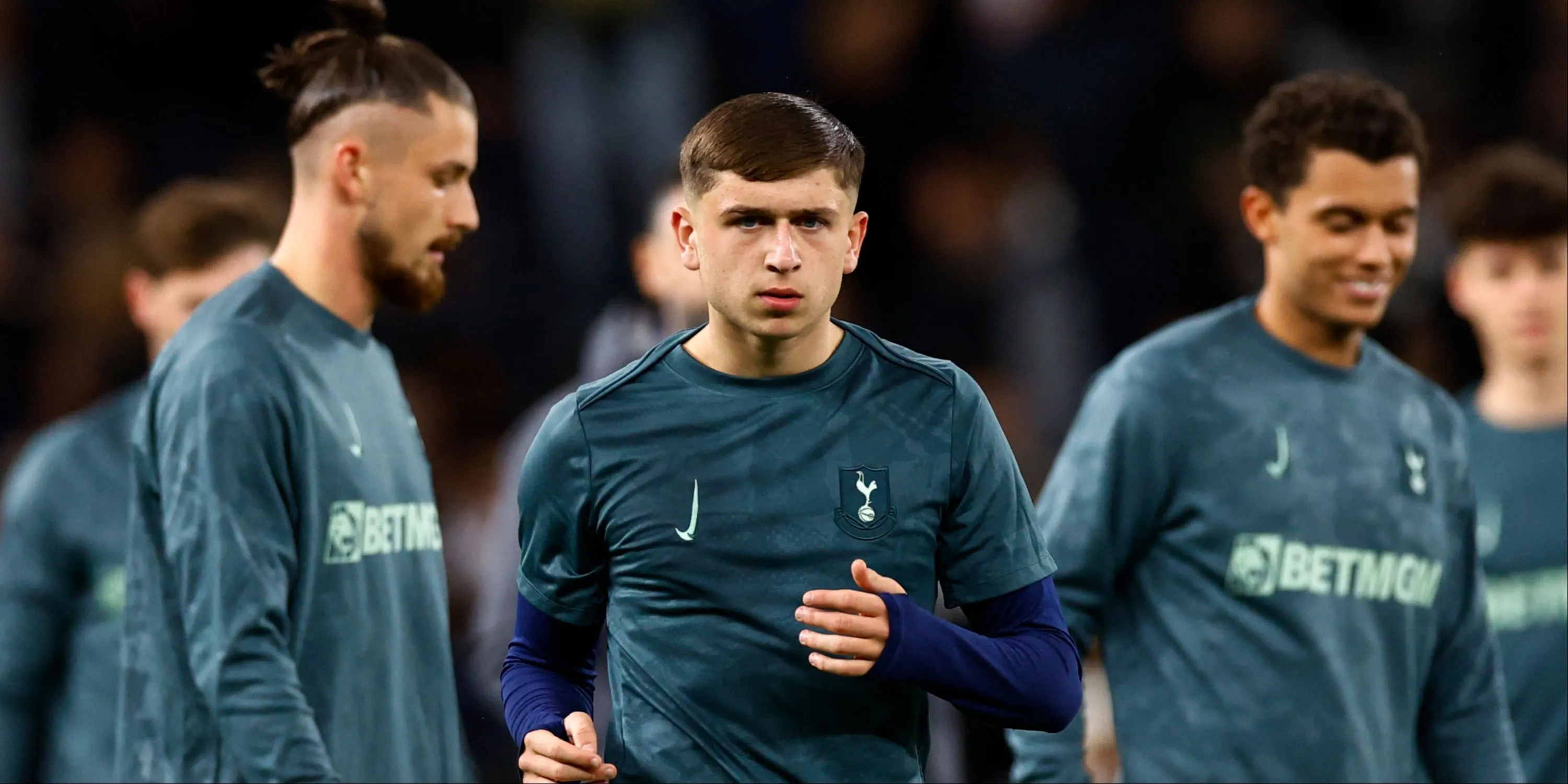 Tài năng trẻ Mikey Moore của Tottenham, người có thành tích ấn tượng ở U18 Premier League.
