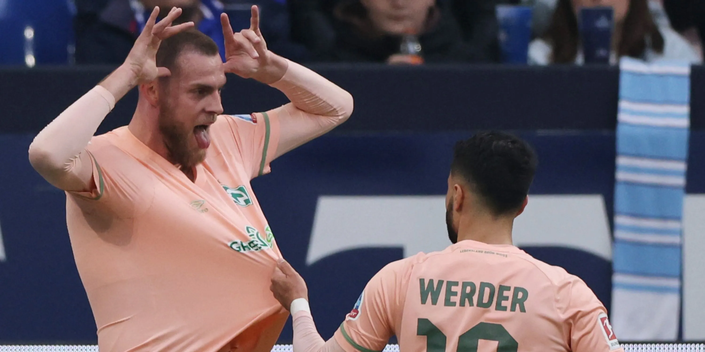 Tiền đạo Marvin Ducksch trong màu áo Werder Bremen, mục tiêu chuyển nhượng của Birmingham