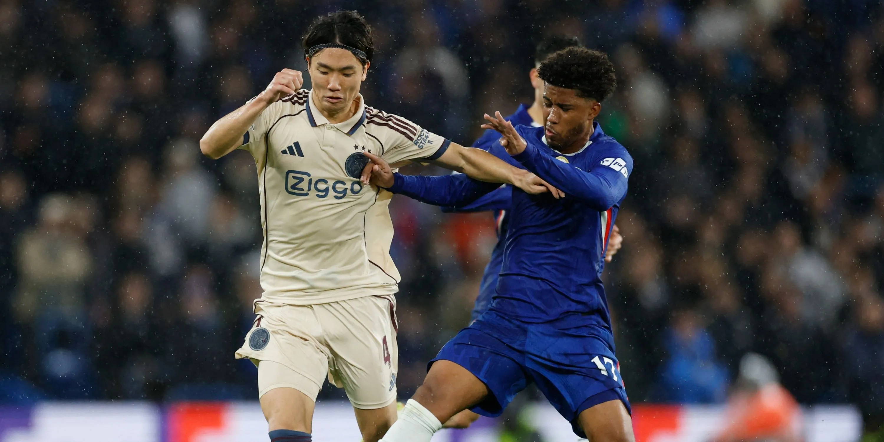 Andrey Santos trong màu áo Chelsea/Champions League, minh họa tiềm năng trên sân lớn