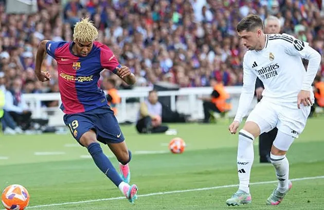 Lamine Yamal gây khó khăn cho Real Madrid bằng những pha đi bóng bùng nổ – cầu thủ gây chú ý ở El Clasico