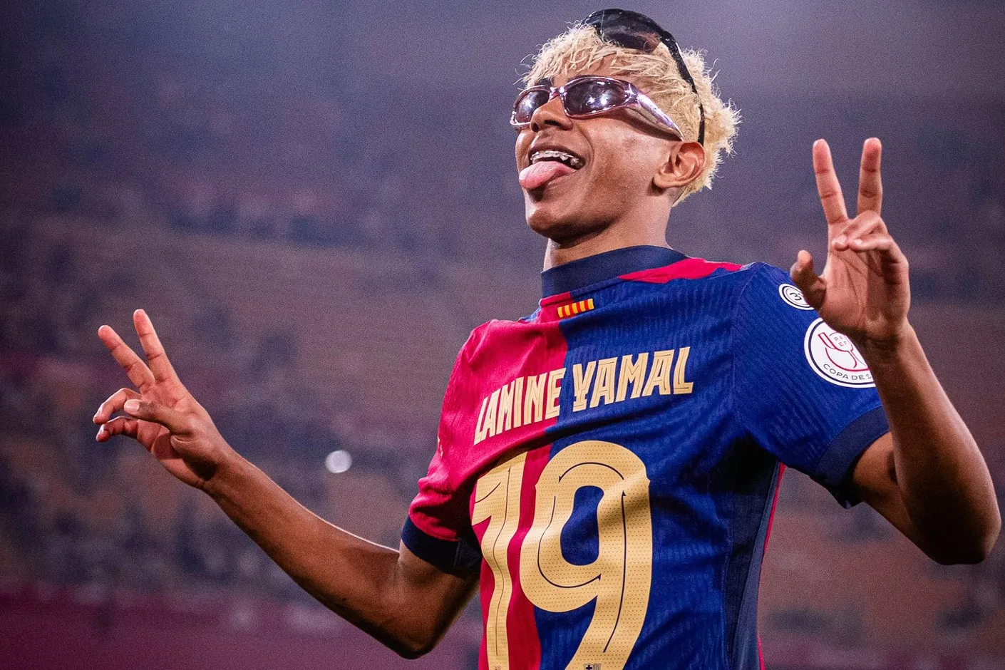 Lamine Yamal và đồng đội Barcelona ăn mừng sau một chiến thắng áp đảo trước Real Madrid, minh chứng cho ảnh hưởng lớn của cầu thủ người Tây Ban Nha