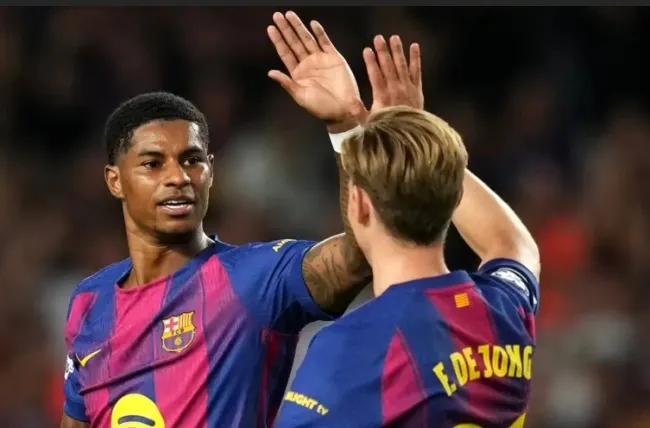 Marcus Rashford ghi bàn cho Barcelona, tấn công tốc độ và áp lực liên tục lên hàng thủ đối phương